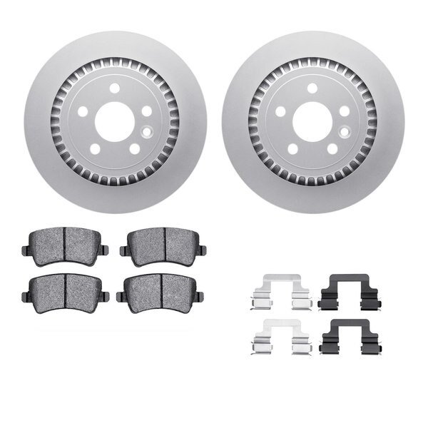 4312-27030, Geospec Rotors with 3000 Series Ceramic Brake Pads includes Hardware, Silver, Dynamic Friction Co, Mfr#: 4312-27030